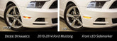 LED Side-markers for Mustang 2010-14 | #DD5058/DD5059/DD5060 | Diode Dynamics